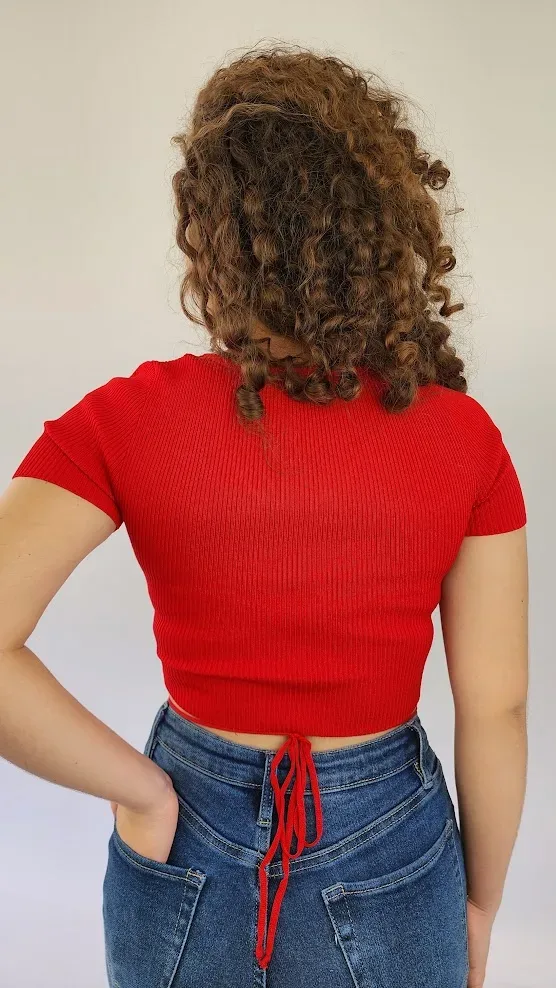 Blusa para dama color rojo