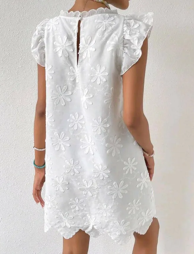 Vestido para dama color blanco
