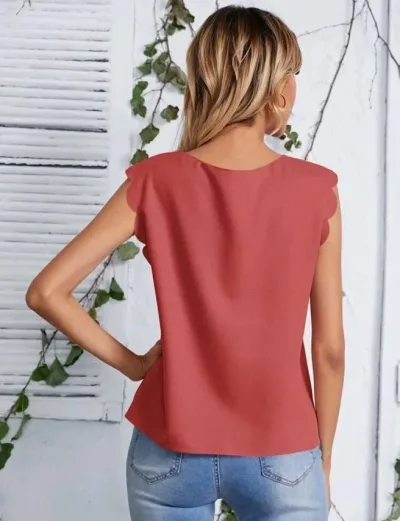 Blusa para dama color coral