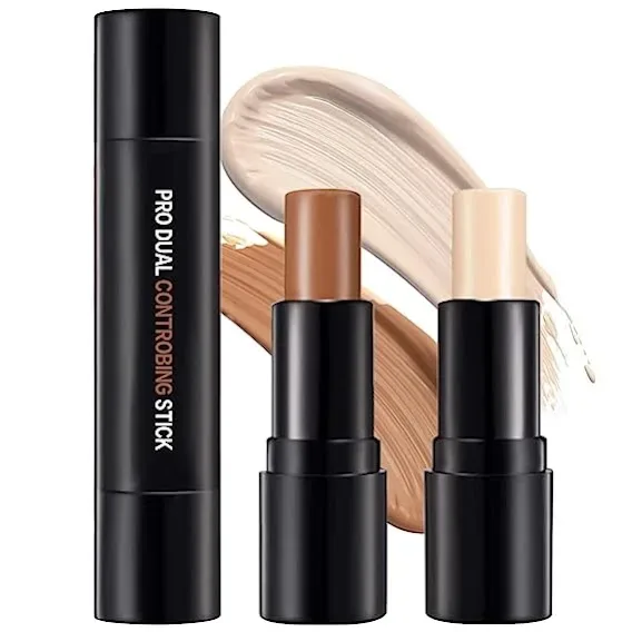 Duo de contorno de doble extremo Marca ONLYOILY Tono 01.