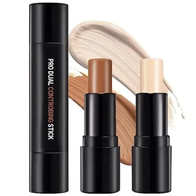 Duo de contorno de doble extremo Marca ONLYOILY Tono 01.