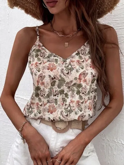 Blusa para con estampado floral
