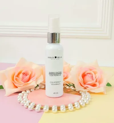 Suero facial con filtro UV  Dolce Bella para dama