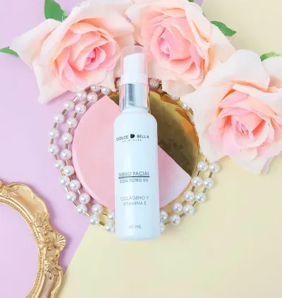 Suero facial con filtro UV  Dolce Bella para dama