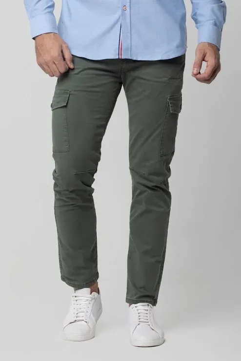 Pantalon Hummer para caballero color verde musgo