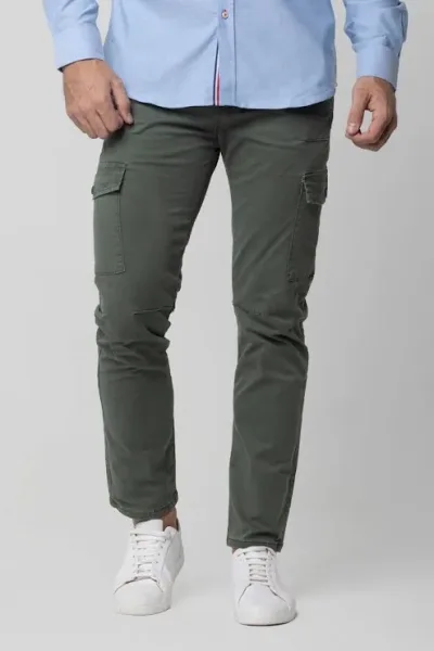 Pantalon Hummer para caballero color verde musgo