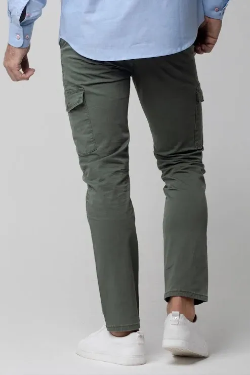 Pantalon Hummer para caballero color verde musgo