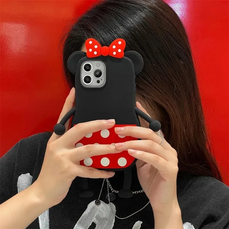 Funda para celular con diseño de Minnie Mouse