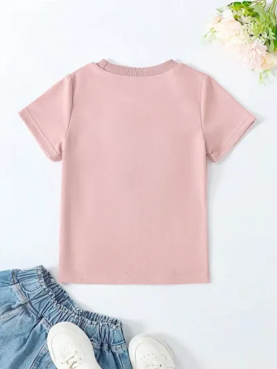 Blusa para niña color rosado