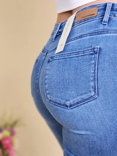 Jeans Hummer para dama color celeste 2382M