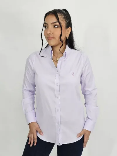 Camisa Cambridge polo para Dama