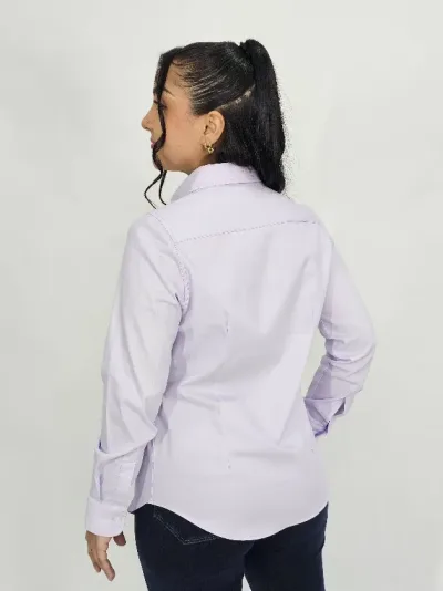 Camisa Cambridge polo para Dama