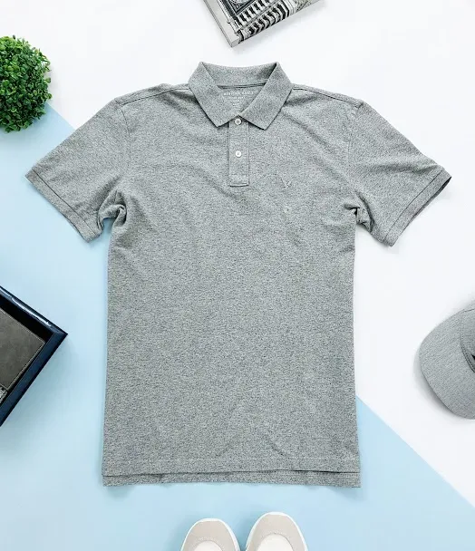Camiseta American Eagle para caballero color gris