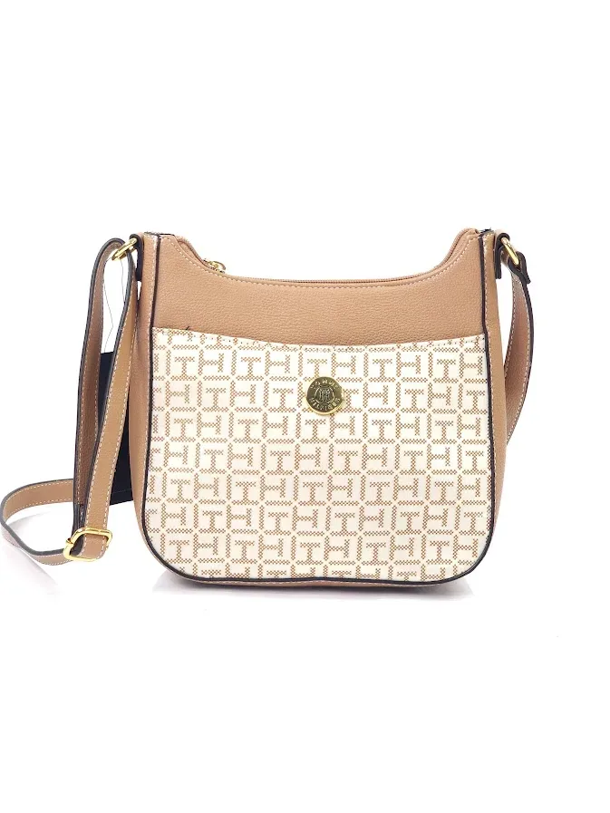 Bolso Tommy Hilfiger para dama color beige