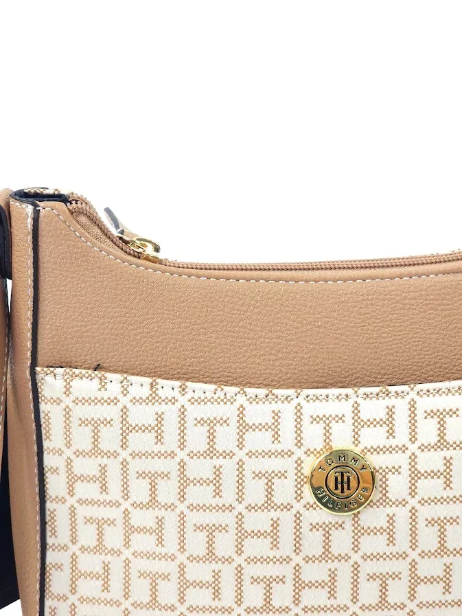 Bolso Tommy Hilfiger para dama color beige