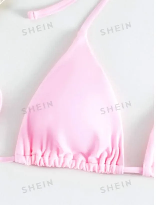 Vestido de baño para dama color rosado