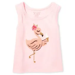 Blusa The Children Place para niña color rosa