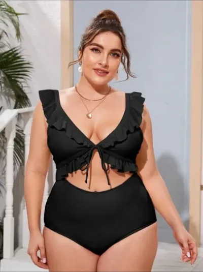 Vestido de baño para dama color negro