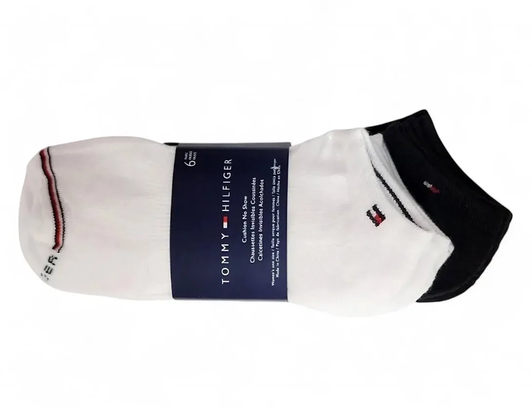 Set 6 pares de medias Tommy Hilfiger para dama