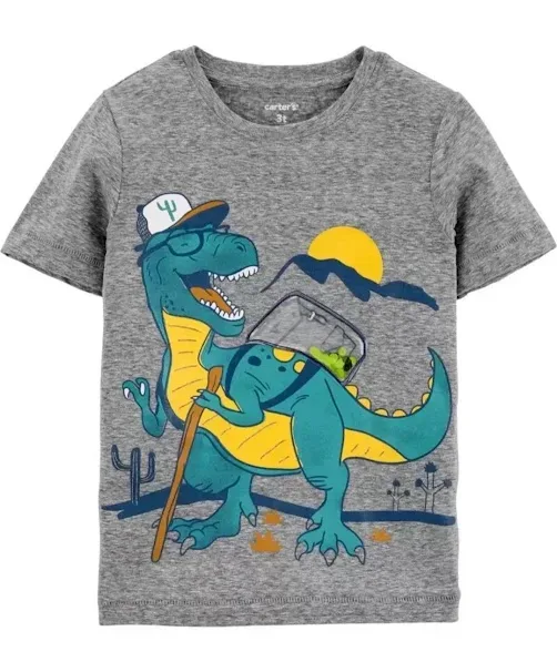 Camiseta para niño Carter´s color gris