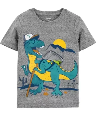 Camiseta para niño Carter´s color gris
