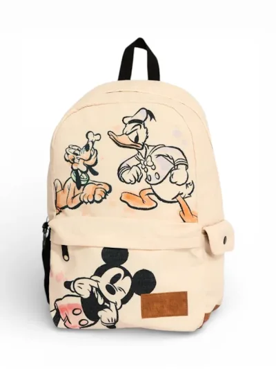 Mochila Disney 1618325 Mickey and Friends #COLOR BEIGE