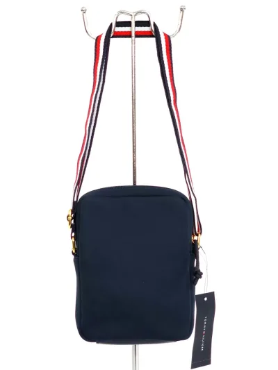 Bolso de hombro Tommy Hilfiger para dama color azul y rojo