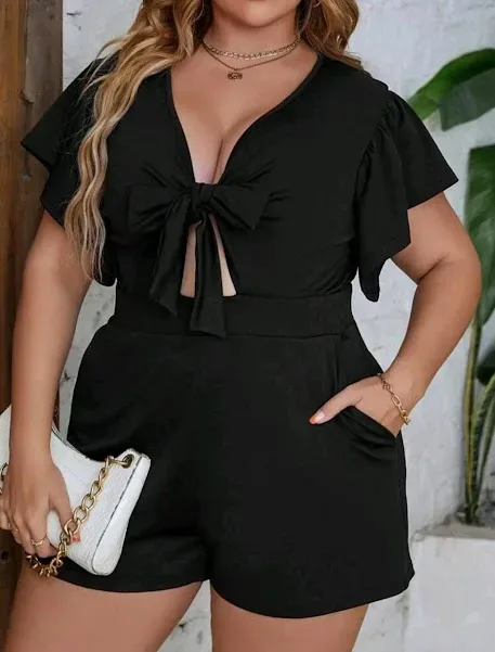 Enterizo para dama color negro