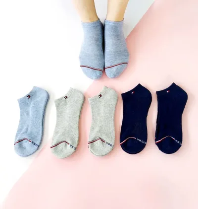 Set 6 pares de medias Tommy Hilfiger para dama
