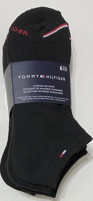 Set 6 pares de medias Tommy Hilfiger para dama