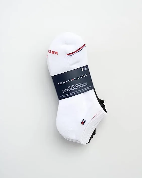 Set 6 pares de medias Tommy Hilfiger para dama