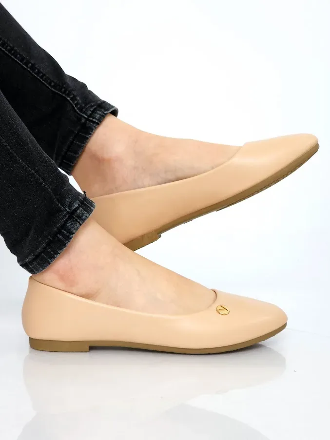 Zapatos para dama color beige
