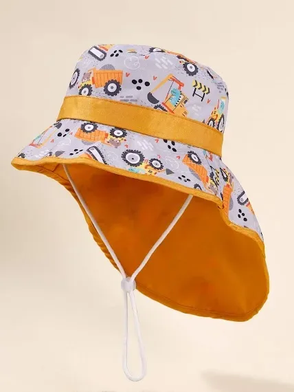 Sombrero para niño color amarillo