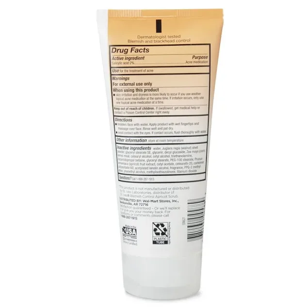 Exfoliante facial Equate de Medicated Apricot