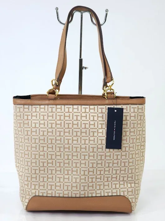 BolsoTommy Hilfiger para dama colo beige