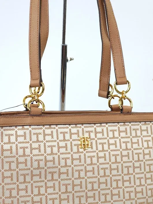 BolsoTommy Hilfiger para dama colo beige