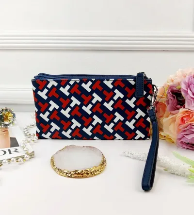 Cartera Tommy Hilfiger para dama multicolor