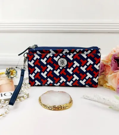 Cartera Tommy Hilfiger para dama multicolor