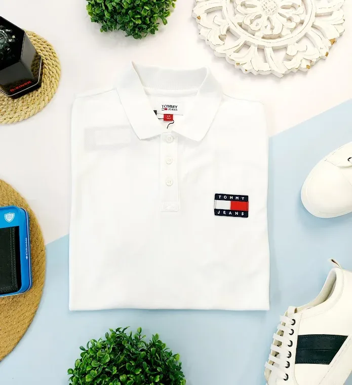 Camiseta Tommy Hilfiger para caballero color blanco