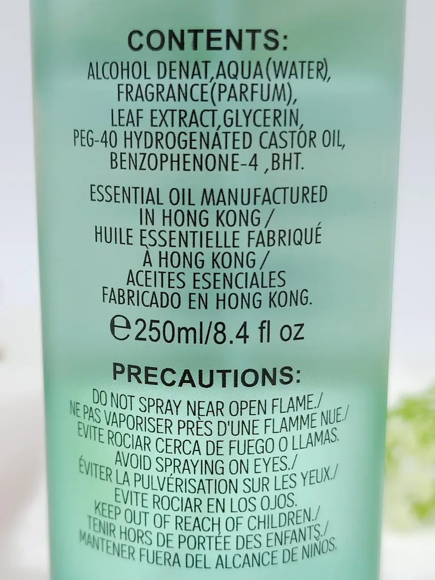 Splash para Dama Coconut Green Water  aroma floral