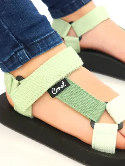 Sandalias Coral para dama Ventura 3 Olive/green