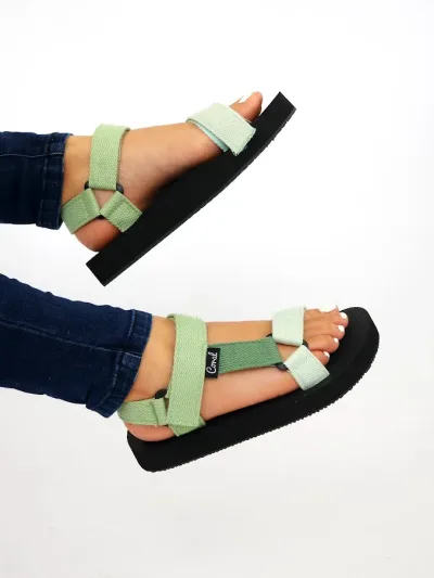 Sandalias Coral para dama Ventura 3 Olive/green