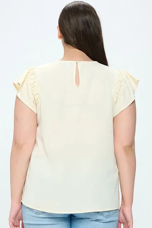 Blusa para dama color crema