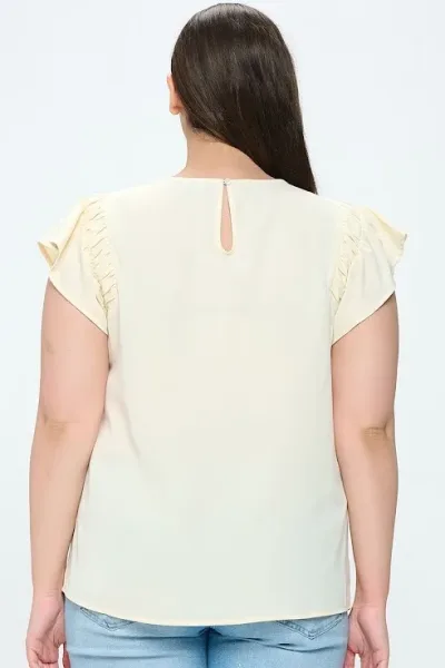 Blusa para dama color crema