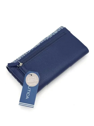 Cartera Náutica para dama color azul