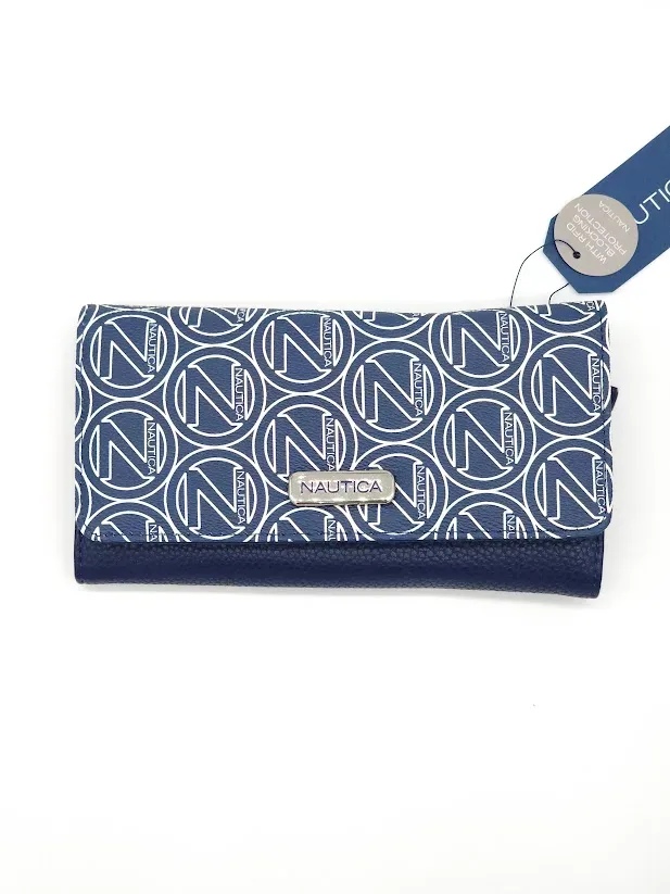 Cartera Náutica para dama color azul