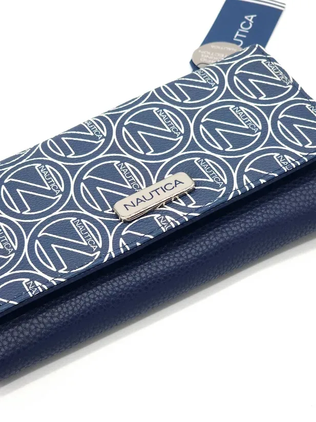 Cartera Náutica para dama color azul
