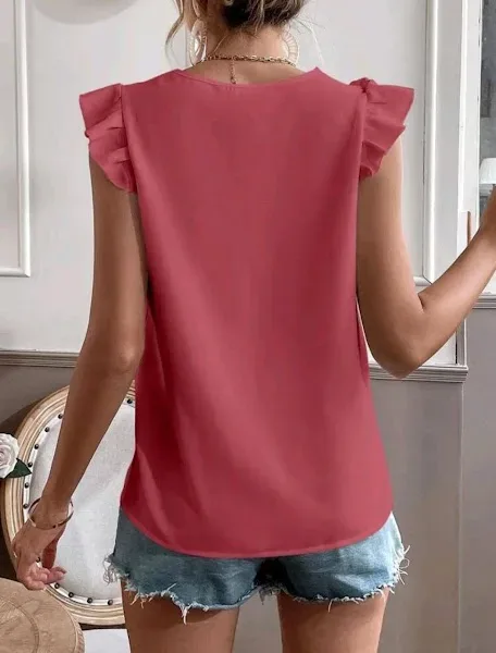 Blusa para dama color rosado sandía