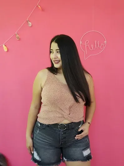 Blusa para dama color  terracota