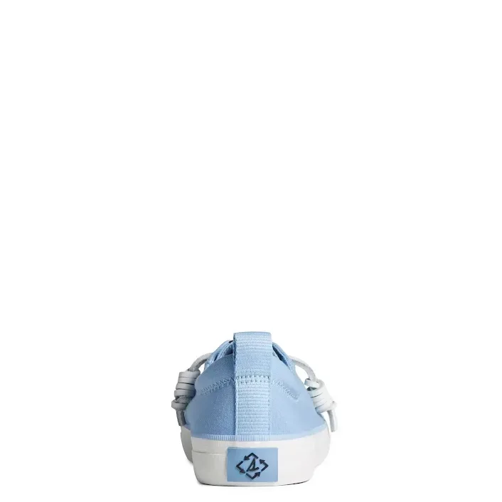 Tenis Sperry para dama CREST VIBE SHIMM BLU color celeste